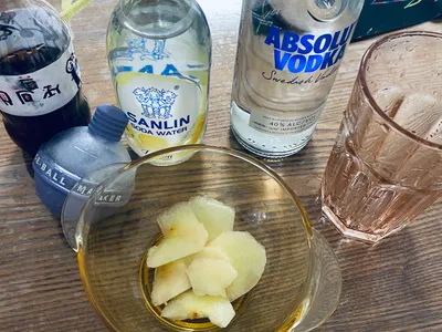 自制特调鸡尾酒